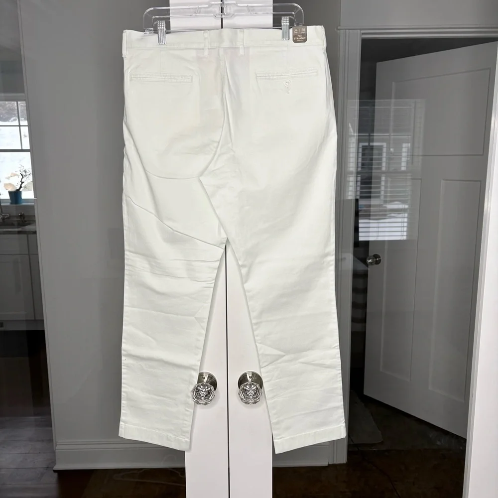 J. Crew 770™ Straight-fit Stretch Chino Pant White